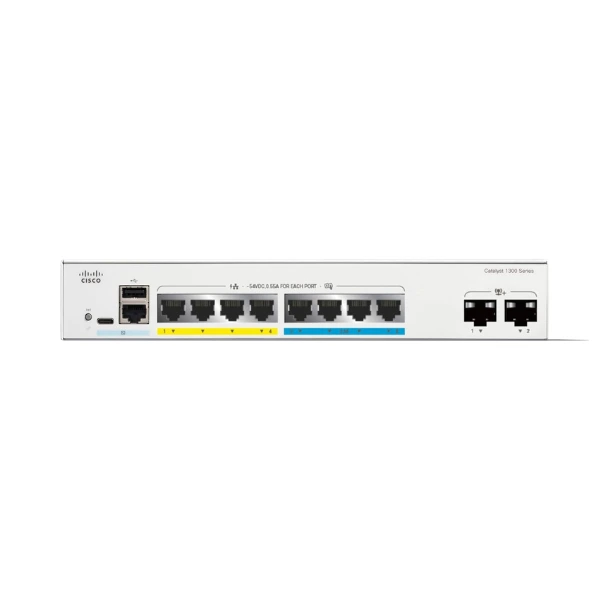 Mặt trước Cisco C1300-8MGP-2X