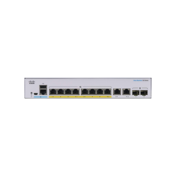 Switch Cisco CBS250-8PP-E-2G-EU