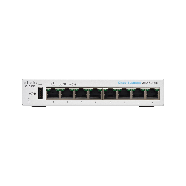 Switch Cisco CBS250-8T-D-EU