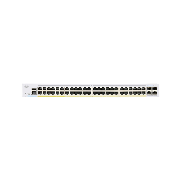 Mặt trước switch Cisco CBS350-48P-4G-EU