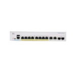 Mặt trước switch Cisco CBS350-8FP-2G-EU