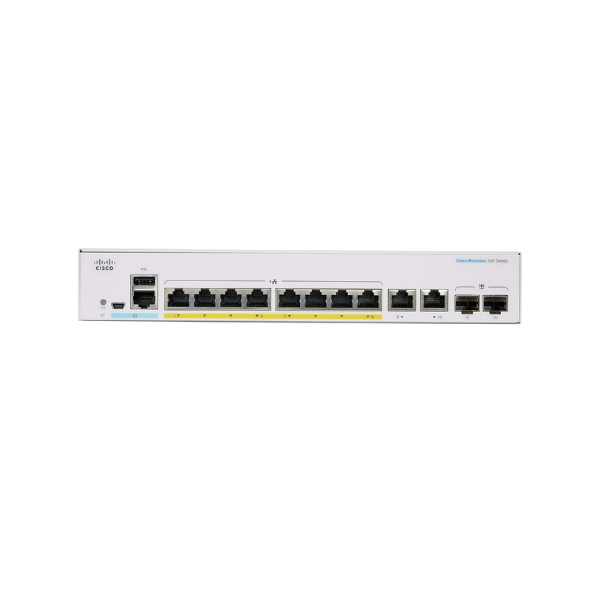 Switch Cisco CBS350-8FP-2G-EU