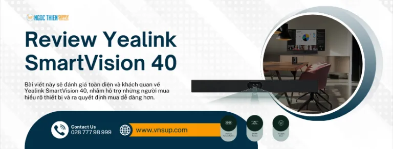 Review Yealink SmartVision 40