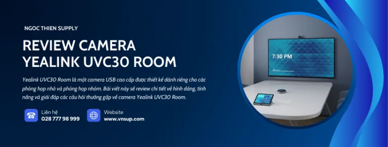 Review camera Yealink UVC30 Room