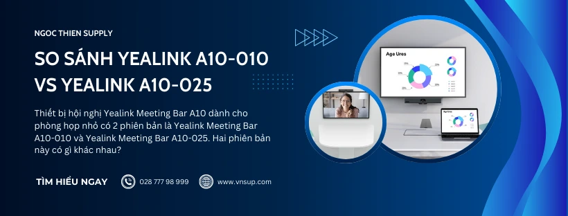 So sánh Yealink A10-010 vs Yealink A10-025