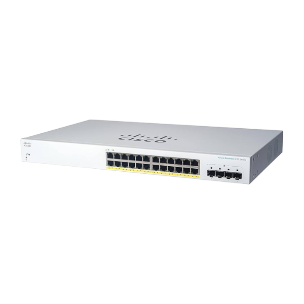Switch Cisco CBS220-24FP-4G-EU