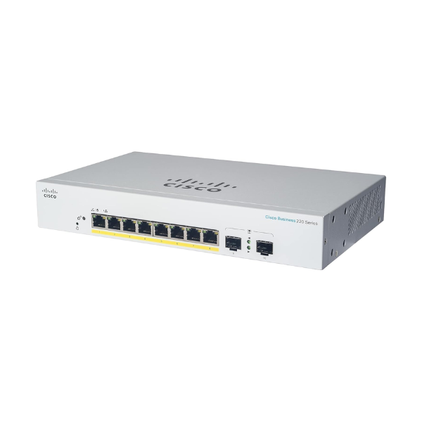 Switch Cisco CBS220-8T-E-2G-EU