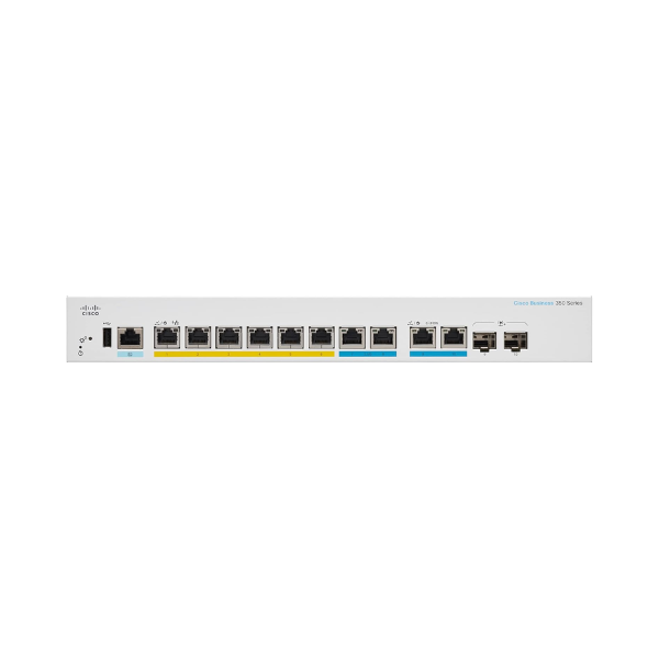 Switch Cisco CBS350-8MGP-2X-EU
