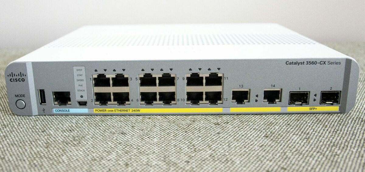 Switch Cisco WS-C3560CX-12PD-S 2025 giới thiệu Switch Cisco WS-C3560CX-12PD-S