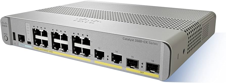 Switch Cisco WS-C3560CX-8PC-S 2025 giới thiệu Switch Cisco WS-C3560CX-8PC-S