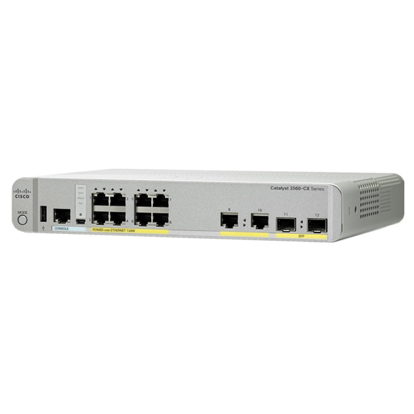 Switch Cisco WS-C3560CX-8PC-S