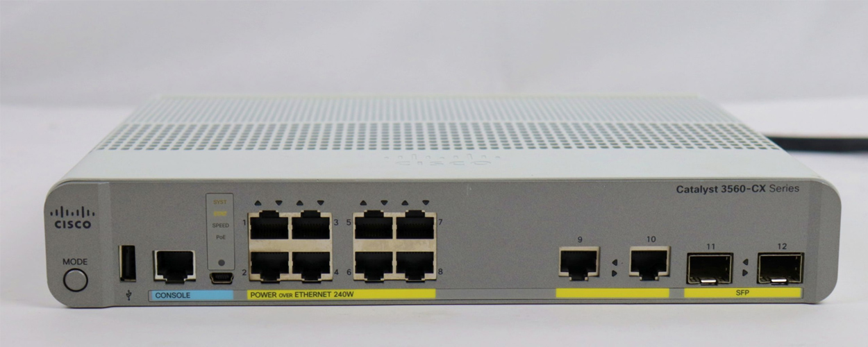 Switch Cisco WS-C3560CX-8TC-S 2025 giới thiệu Cisco WS-C3560CX-8TC-S