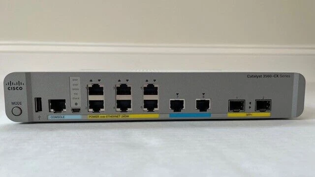 giới thiệu Cisco WS-C3560CX-8XPD-S