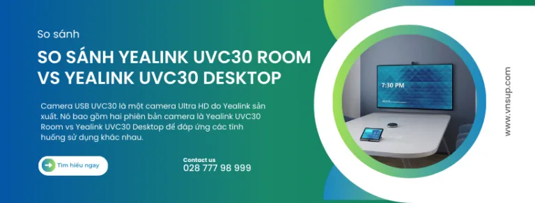 Yealink UVC30 Room vs Yealink UVC30 Desktop
