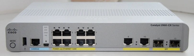 giới thiệu về Cisco WS-C2960CX-8PC-L 