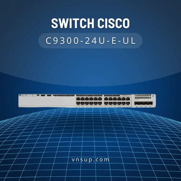 giới thiệu switch Cisco C9300-24U-E-UL