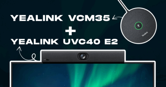 Bộ thiết bị hội nghị Yealink UVC40 E2 & micro VCM35