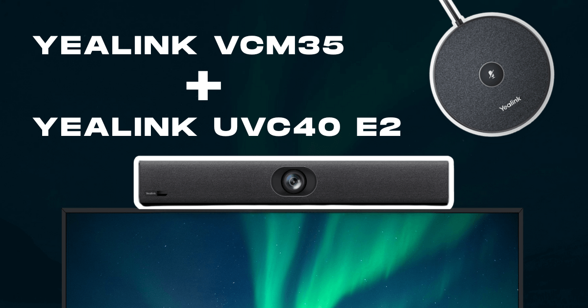 Bộ thiết bị họp trực tuyến Yealink UVC40 E2 + Micro VCM35 mang đến trải nghiệm hội nghị hiện đại (1)