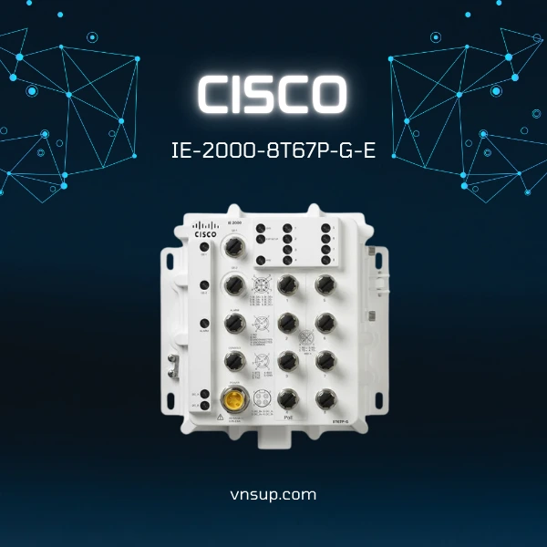 giới thiệu Cisco IE-2000-8T67P-G-E