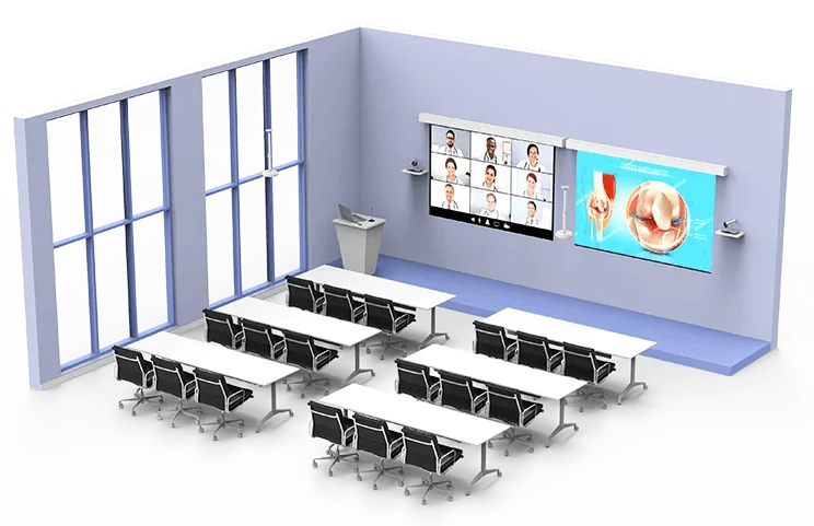 Giải pháp hội nghị trực tuyến trong y tế cho phòng hội thảo & đào tạo y tế Yealink MVC960