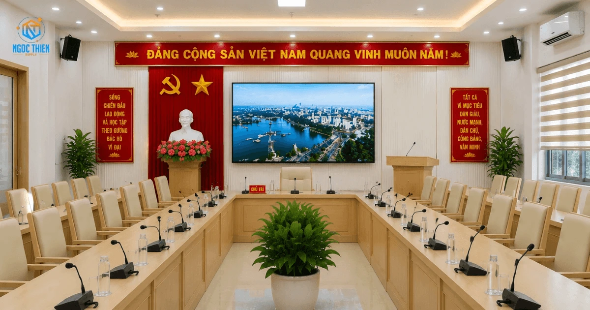 Giải pháp hội nghị truyền hình cho khối Nhà nước