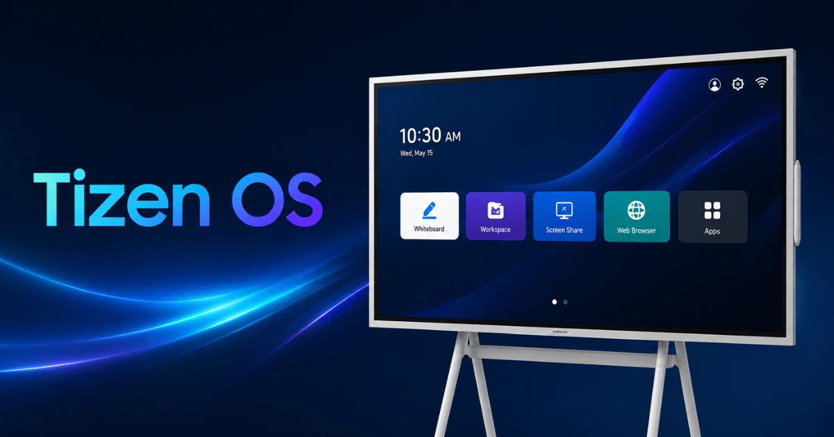 Hệ điều hành Tizen OS trên Samsung Flip Pro