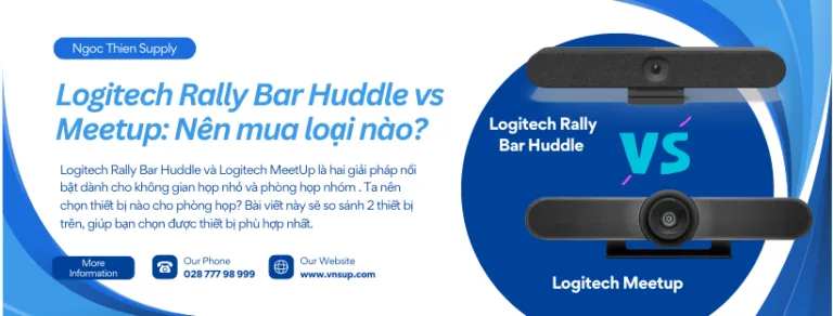 Logitech Rally Bar Huddle vs Meetup