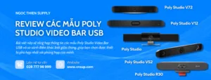 Review các mẫu Poly Studio Video Bar USB
