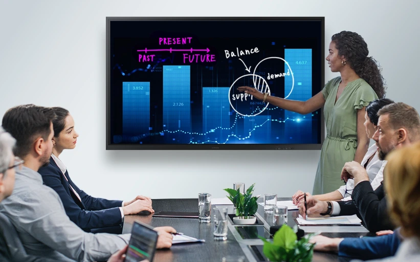 Sử dụng bảng tương tác Samsung Flip 3 trong doanh nghiệp