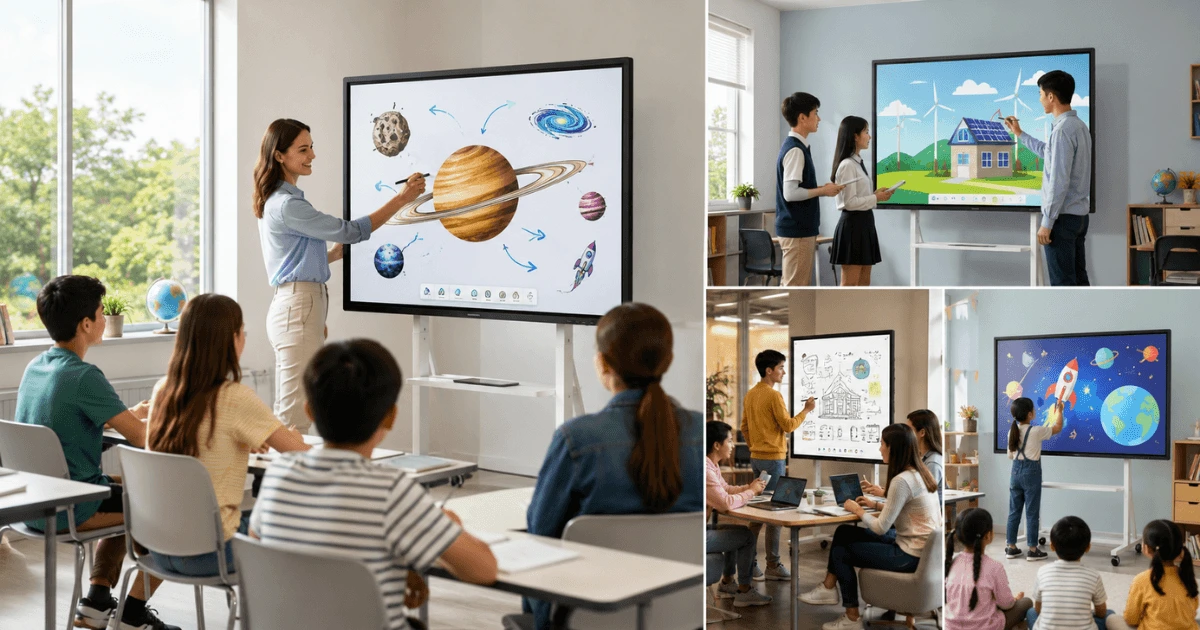 Ứng dụng màn hình tương tác Samsung trong môi trường giáo dục