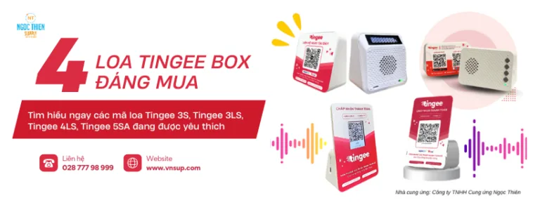 loa thông báo chuyển khoản Tingee Box đáng mua
