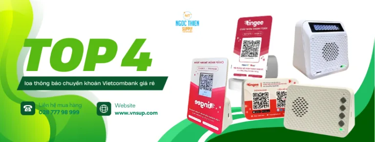 loa thông báo chuyển khoản Vietcombank giá rẻ