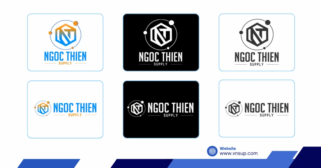 6 phiên bản logo mới của Ngọc Thiên