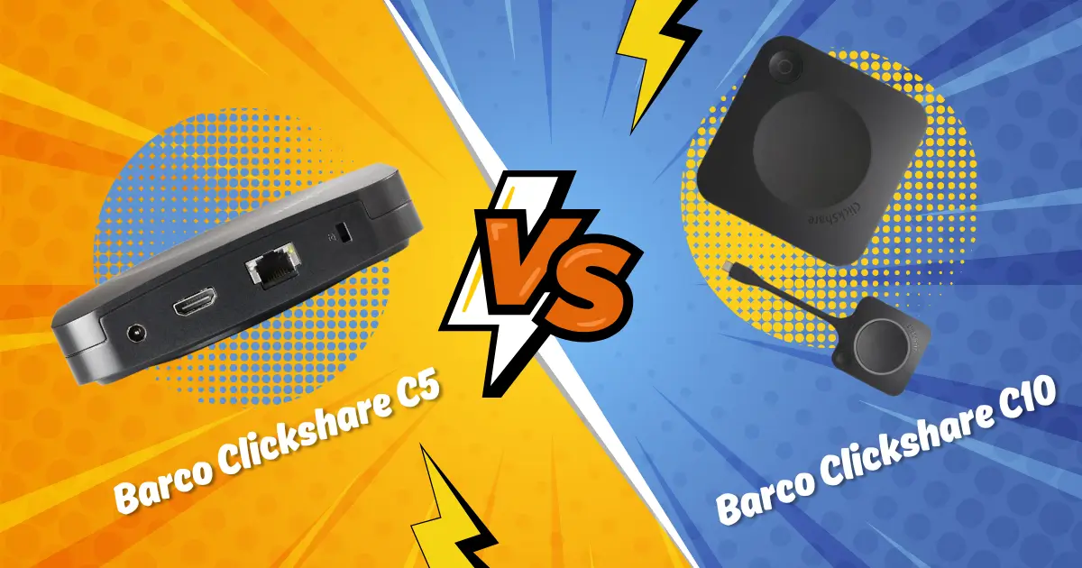 Barco Clickshare C5 vs C10