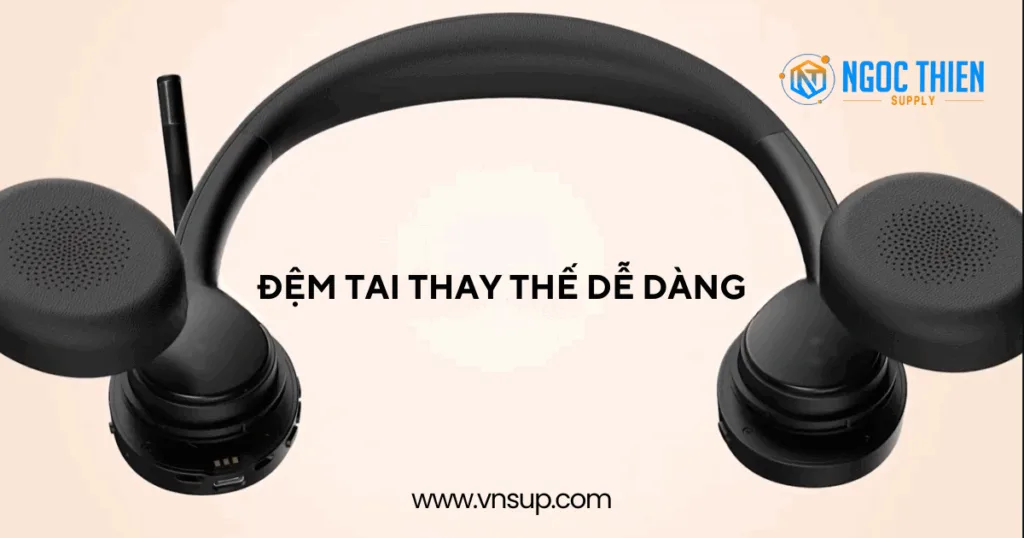 Đệm tai thay thế dễ dàng