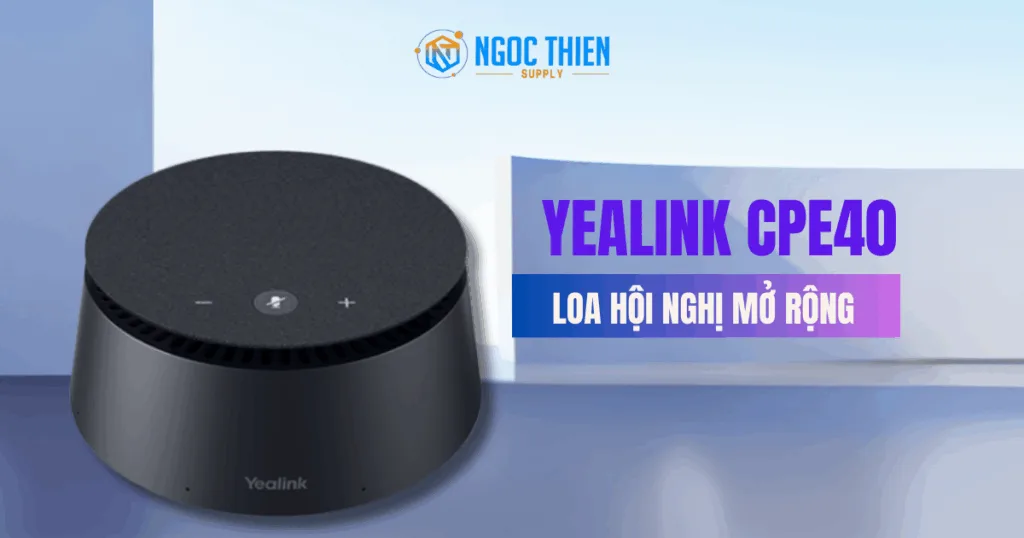 Loa hội nghị Yealink CPE40 - Loa hội nghị mở rộng