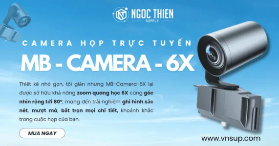 MB-Camera-6X – Camera họp trực tuyến Zoom 6X nhỏ gọn