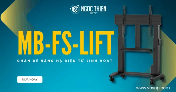 MB-FS-Lift – Chân đế nâng hạ điện tử linh hoạt