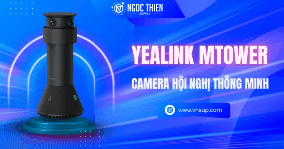 Micro gắn trần Yealink CM50 – Giải pháp thu âm thông minh cho phòng họp hiện đại