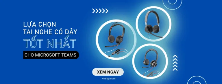 tai nghe có dây tốt nhất cho microsoft teams