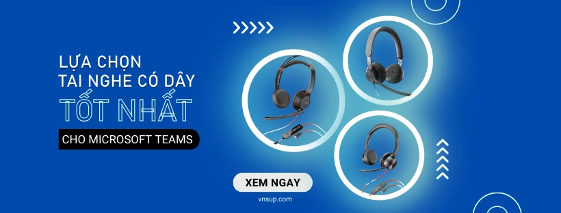 tai nghe có dây tốt nhất cho microsoft teams