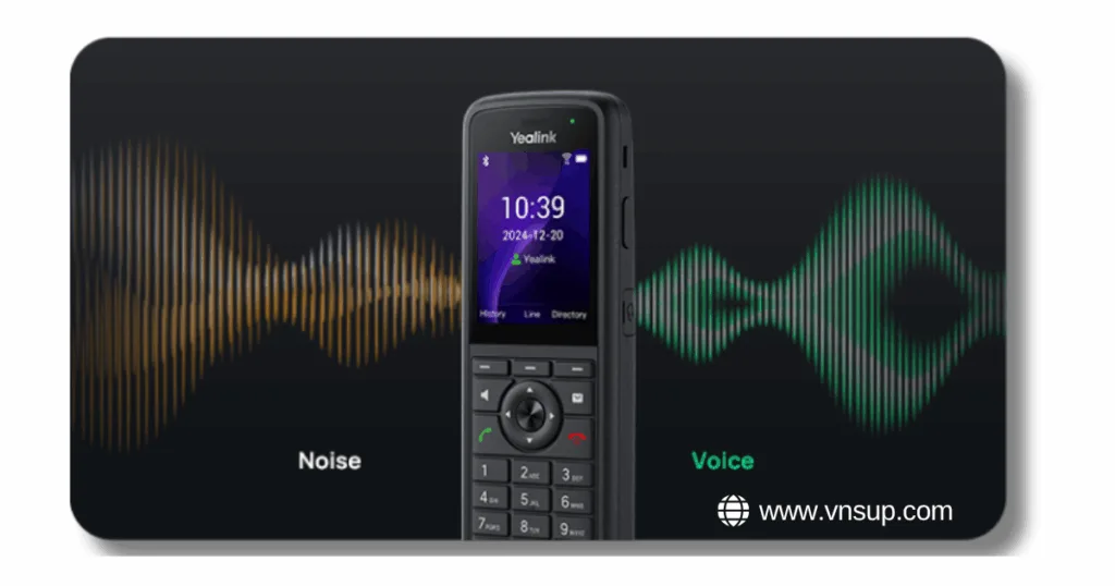 Âm thanh HD với công nghệ chống ồn