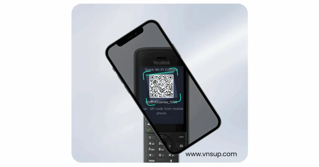 Cấu hình Yealink AX83H đơn giản với quét mã QR