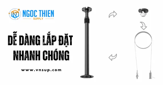 Dễ dàng lắp đặt nhanh chóng