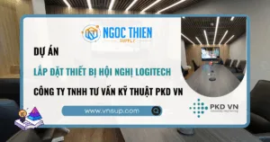 Dự án lắp đặt thiết bị hội nghị Logitech tại Công ty TNHH Tư vấn Kỹ thuật PKD VN
