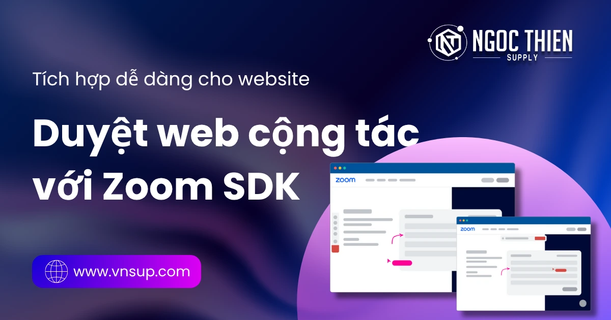 Duyệt web cộng tác với Zoom SDK