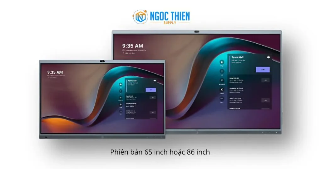Hai phiên bản của Yealink Meetingboard