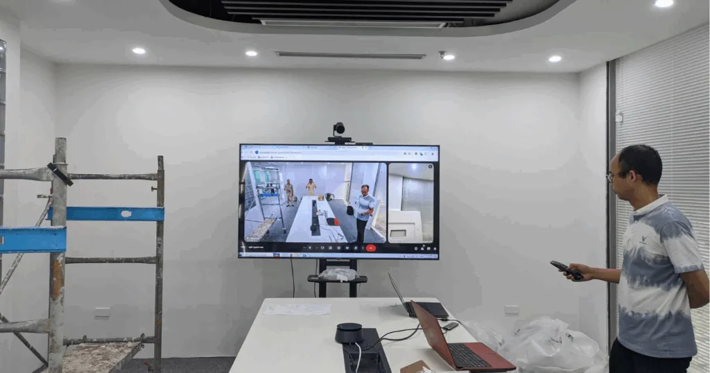 Hoàn thành lắp đặt và hướng dẫn sử dụng hệ thống