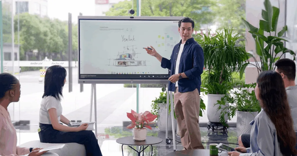 Màn hình hội họp all-in-one với thiết kế hiện đại, nâng tầm không gian làm việc