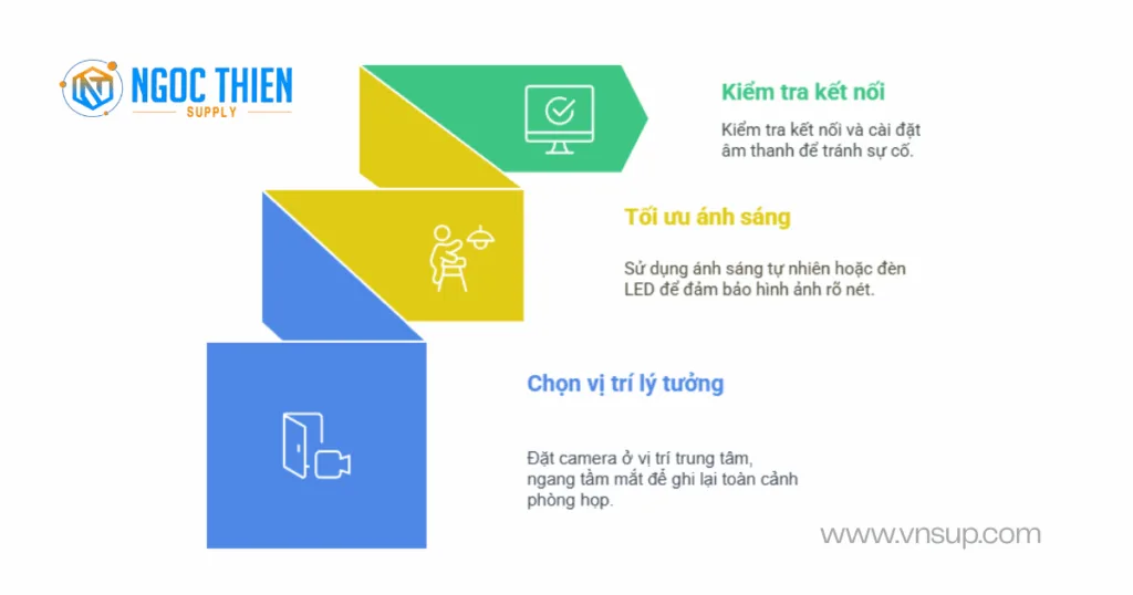 Mẹo sử dụng MB-Camera 6X để tối ưu hóa phòng họp trực tuyến